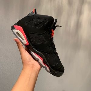 !! Air Jordan 6 Black Infrared Red